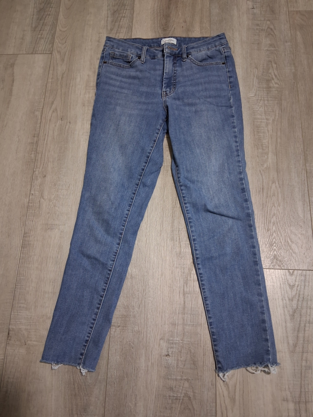 Jessica Simpson Women's Straight Leg Jeans in Medium Blue Wash